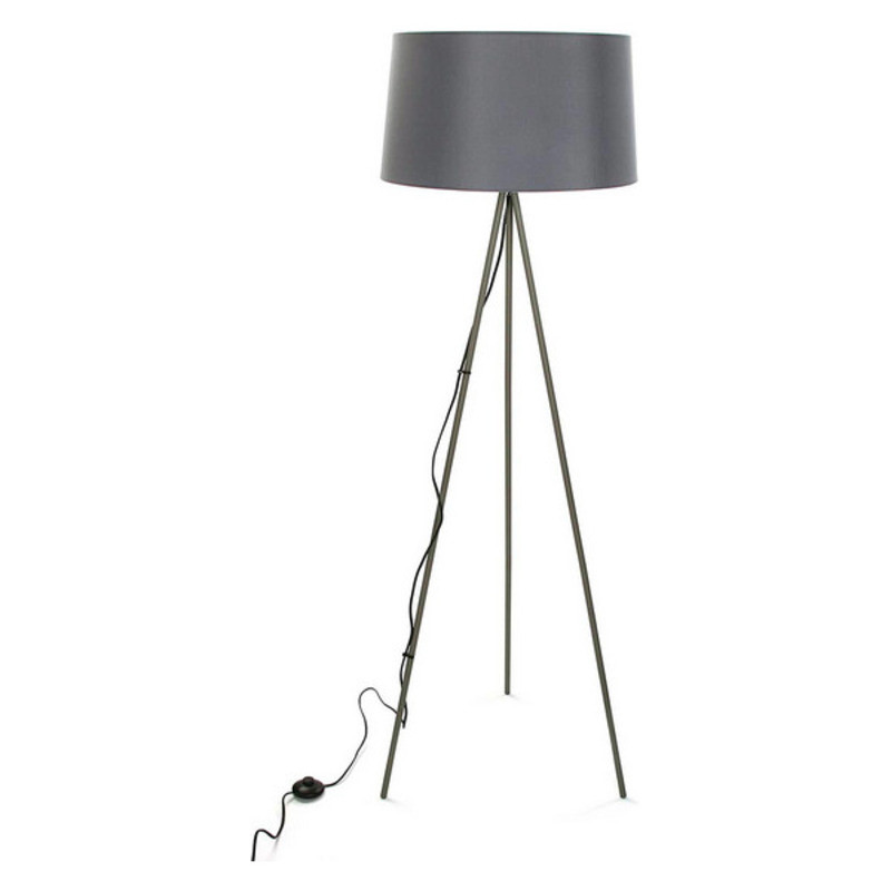 grey metal lamp