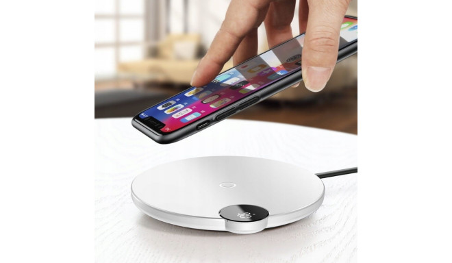 Baseus wireless charger Induction 10W, white