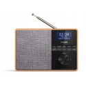 Philips raadio TAR5505/10, pruun/hõbedane