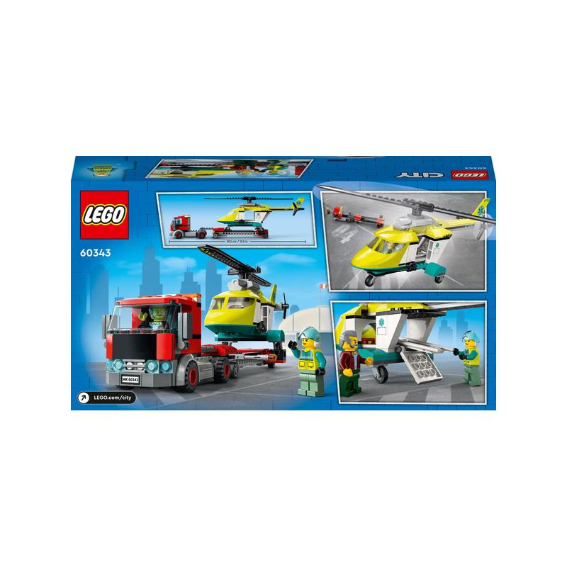 60343 LEGO® City Great Vehicles Rescue Helicopter Transport - LEGO ...