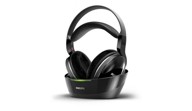 Philips SHD8850/12 headphones/headset Wireless Head-band Music Black