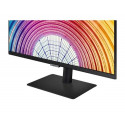 Samsung S24A600NWU 61 cm (24") 2560 x 1440 pixels Wide Quad HD+ LCD Black