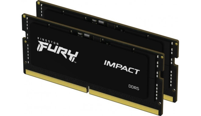 Kingston RAM DDR5 SODIMM Fury Impact 32GB(216GB)/4800 CL38