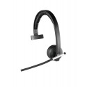 Logitech Wireless Headset Mono H820e Wired Head-band Office/Call center Black