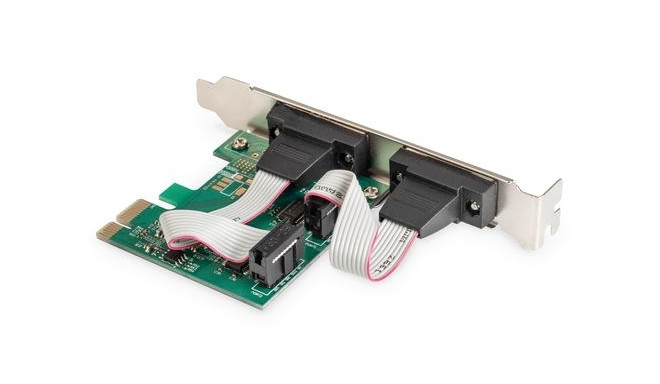 Digitus laienduskaart 2-Port Serial PCIe