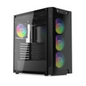 SilentiumPC computer case Armis AR6X EVO TG ARGB Full Tower, black/transparent