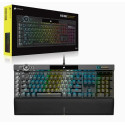 Corsair K100 RGB keyboard USB QWERTZ Dutch Black