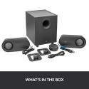 Logitech Z407 Bluetooth computer speakers with subwoofer and wireless control 40 W Graphite 2.1 chan