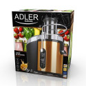 Adler AD 4123 juice maker Centrifugal juicer 1500 W Black, Brown, Transparent