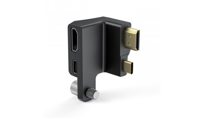 SmallRig 2700 HDMI & Type C Right Angle Adapter voor BMPCC 4K Camera Cage