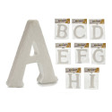 Letters ABCDEFGHI White (9 pcs)