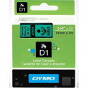 DYMO D1 Lint 19mm x 7m / must rohelisel (45809 / S0720890)