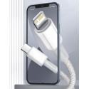 Baseus USB Type C kabel - Lightning rychlé nabíjení Výkon 20 W 1 m černý (CATLGD-01)