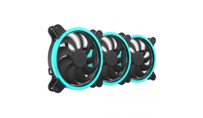 SilentiumPC Corona HP RGB Kit Computer case Fan 14 cm Black