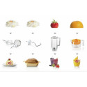 Bosch MUM5 Start Line universal food processor 800 W 3.9 L Orange, Silver, Transparent, White