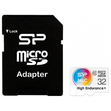 Silicon Power mälukaart microSDHC 32GB MLC Class 10 + adapter