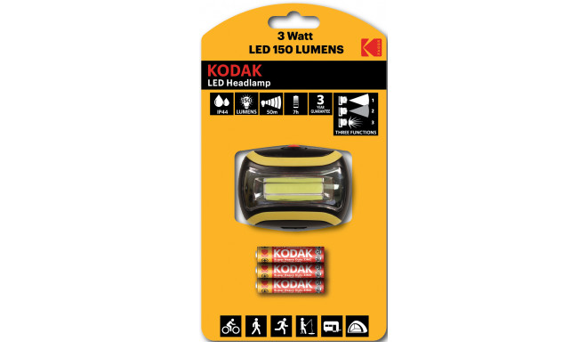 Kodak pealamp LED 150 + 3 AAA