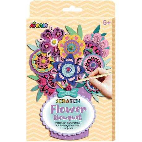 Avenir Scratch - Bouquet of flowers