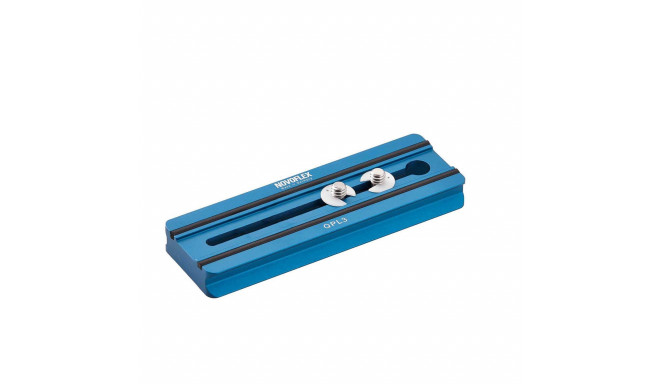 Novoflex Plate 120mm incl 2 screws 1/4