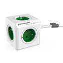 Allocacoc PowerCube Extended Green 1,5m cable (FR)