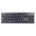 Gembird KB-UM-106-RU keyboard USB QWERTY English, Russian Black