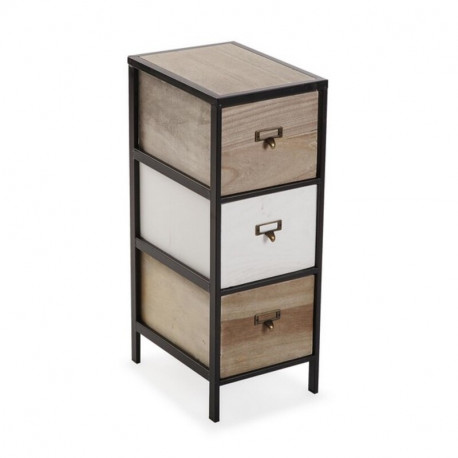 Chest of drawers Metal (32 x 63 x 26 cm)
