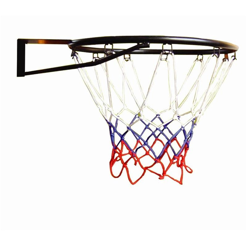 16 MM BLACK BASKETBALL HOOP WITH NET Basketball gear Photopoint
