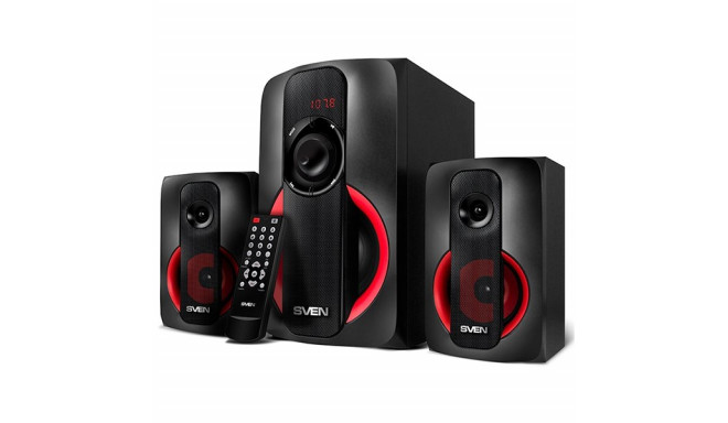 Speakers SVEN MS-304, black (40W, FM, USB/SD, Display, RC, Bluetooth), SV-015602