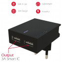 Swissten Premium Travel Charger USB 3А / 15W With USB-C Cable 1.2m
