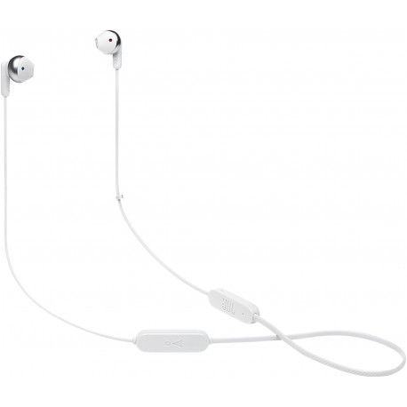 JBL juhtmevabad kõrvaklapid + mikrofon Tune 215BT, valge