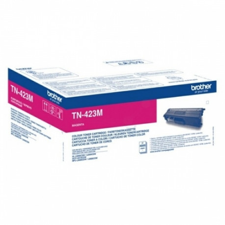 Brother TN-423M (TN423M) Toner Cartridge, Magenta