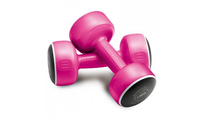 Dumbbell Body Sculpture SMART 2x1,5 kg BW 108 pink