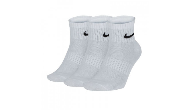Nike Everyday Lightweight Ankle 3Pak M SX7677-100 socks (42 - 46)