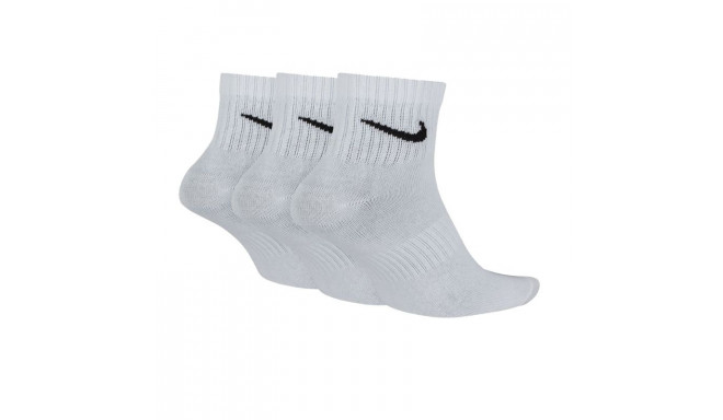 Nike Everyday Lightweight Ankle 3Pak M SX7677-100 socks (39 - 42)