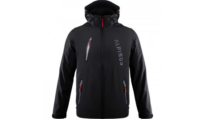 Alpinus Denali softshell jacket black M BR43381 (S)