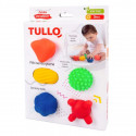 Sensory balls, shapes 5 pcs. AM Tullo colorful 420 Sensory balls, shapes 5 pcs. AM Tullo colorful 420