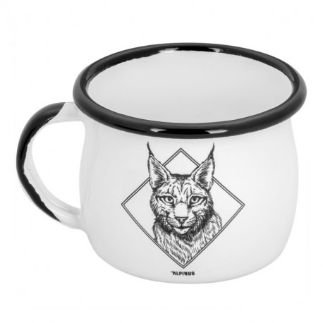 Alpinus enamel mug 0.28 l AL18045