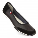 Black openwork leather ballerinas In Filippo (37)