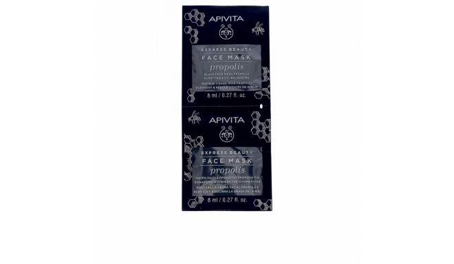 APIVITA EXPRESS BEAUTY face mask propolis 2 x 8 ml