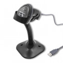 1D Laser barcode scanner with stand, USB