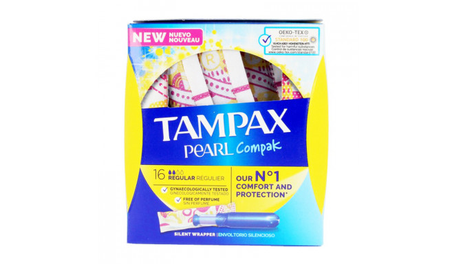 Parastie Tamponi PEARL Tampax (16 uds) (16 uds) (18 uds)