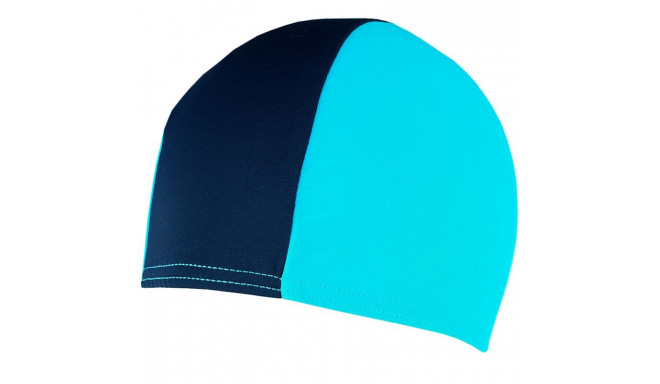 Crowell lycra-Jr-blue-denim swimming cap