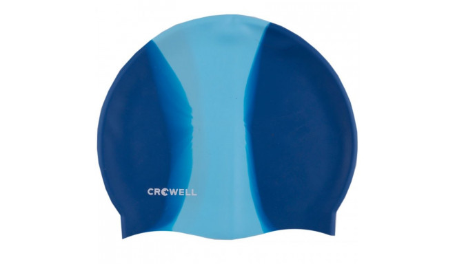 Crowell Multi-Flame-04 silicone swimming cap