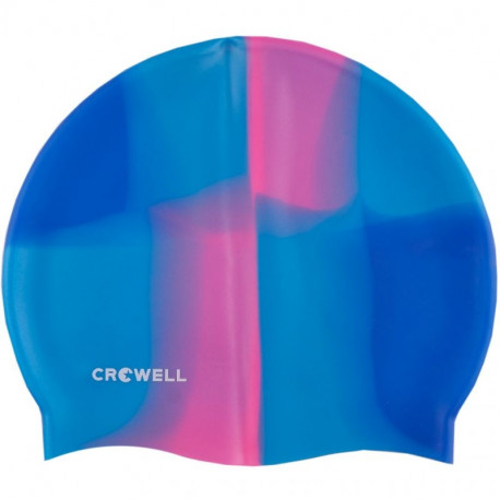 Crowell Multi-Flame-09 Silicone Swimming Cap