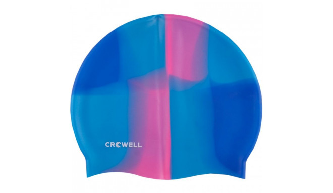 Crowell Multi-Flame-09 silicone swimming cap