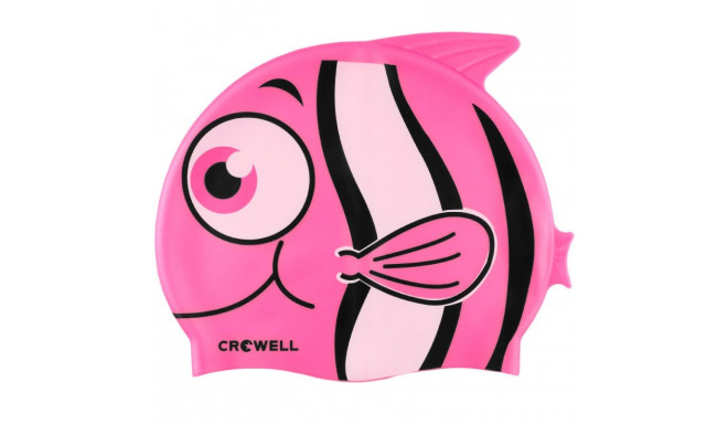 Crowell Nemo-Jr-size silicone swimming cap