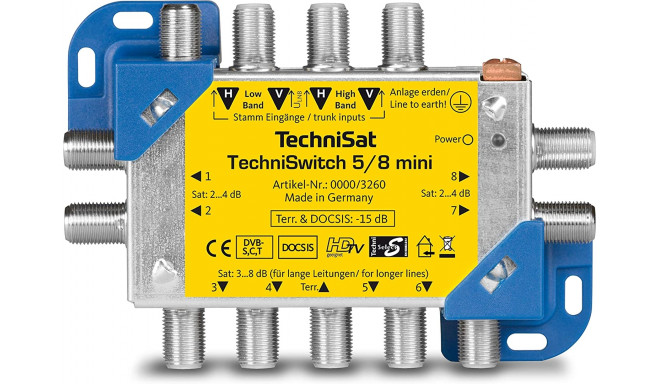 TechniSat TechniSwitch 5/8 mini, multi-switch