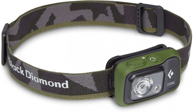 Black Diamond headlamp Cosmo 350, LED light (olive green)