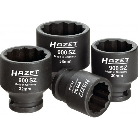 Steckschlüssel-Satz 905, 1/2", 30-teilig (blau, mit Umschaltknarre)