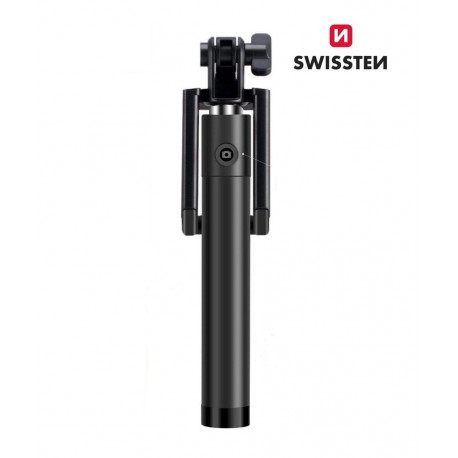 Swissten Wired Selfie Stick with Remote Button